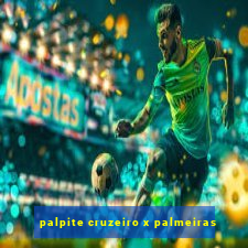 palpite cruzeiro x palmeiras